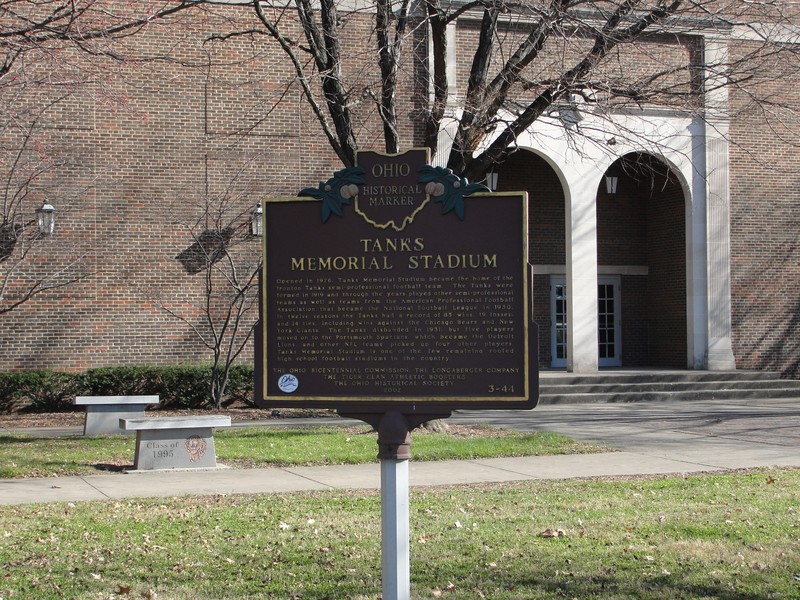 Tanks Memorial Stadium Exterior