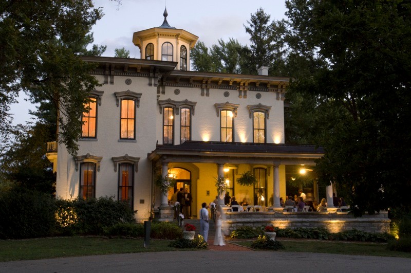 Today, the house is a venue for events (image from the Peterson-Dumesnil House Foundation)