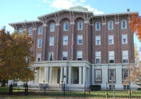 Jacob's Hall was constructed in 1857 and remains in use today.