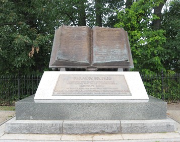 Front of Monument