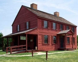 Current appearance of the house which has been restored and serves as both a museum and historic site. 