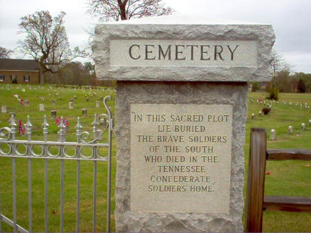 CEMETERY marker at the Tennessee Confederate Soldiers Home Cemetery
by Joseph P Abel