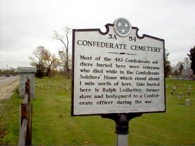 CEMETERY marker #2 at the Tennessee Confederate Soldiers Home Cemetery 7/10/05
by Joseph P Abel