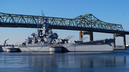 The USS Massachusetts BB29