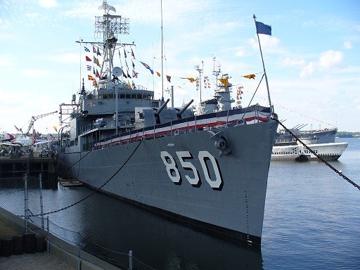 The USS Joseph P. Kennedy, Jr. DD850