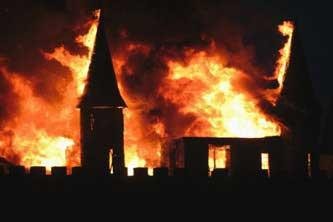 The tragic Castle fire of 2004.