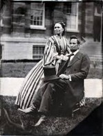 Mary Todd and President Lincoln 