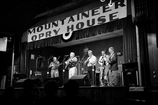 Early picture from the Opry House.