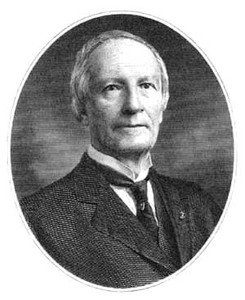 Founder of the Children's Home Society of West Virginia, D.W. Comstock.