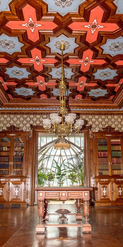 The Mansion's Library, present day