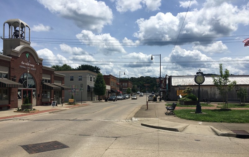 Once a thriving industrial town, Central City has since been adapted into a cultural and antique district. Image courtesy of Steven Cody Straley.