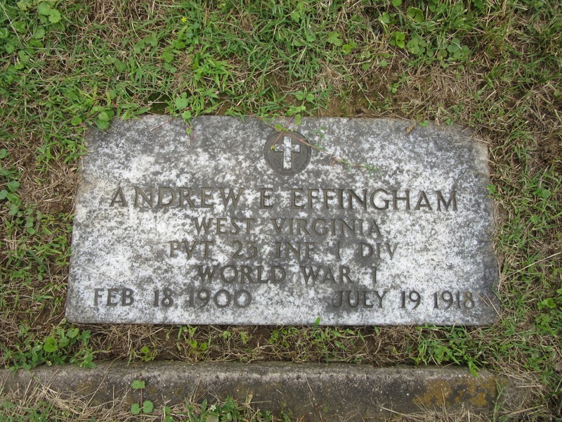 Headstone at Spring Hill Cemetery