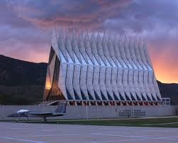 Cadet Chapel was built in 1962 and was added to the National Register of Historic Places in 2004.