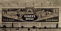 Billboard advertising Heiner's Bakery
