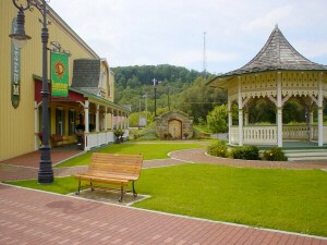 Outside the Garrett County Historical Society Museum