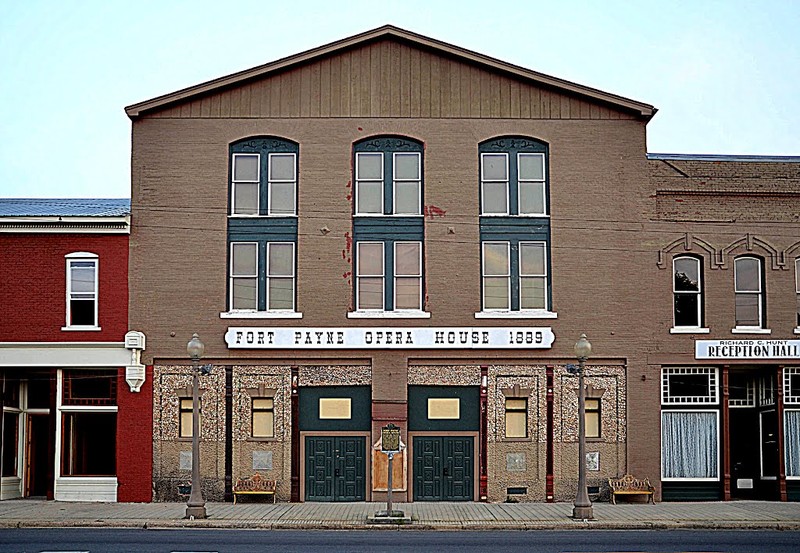 Fort Payne Opera House in present date