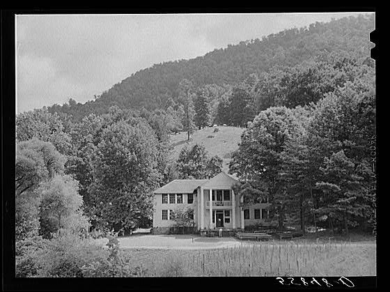 Pine Mountain Settlement School, circa 1940. 