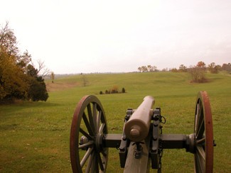 Picture of a portion of the battlefield