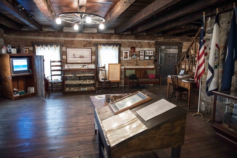 Front room of the museum