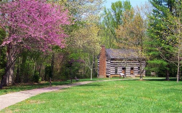 Atkinson-Griffin House Museum is located in this log home that served as a hospital. The cabin is at Green River Lake Visitor Center.