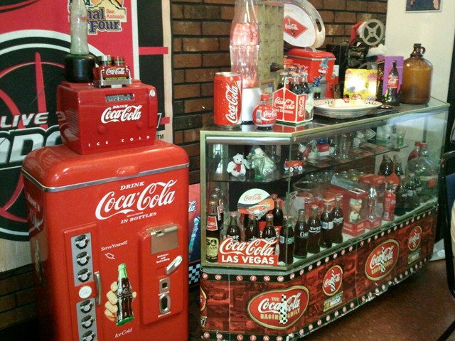 The Coca-Cola memorabilia collection