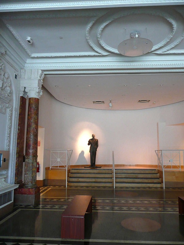 The Audubon Ballroom is most famous as the site where Malcolm X was killed on February 21, 1965.