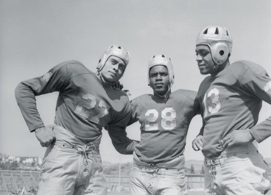 Kenny Washington, Woody Strode, and Jackie Robinson at UCLA