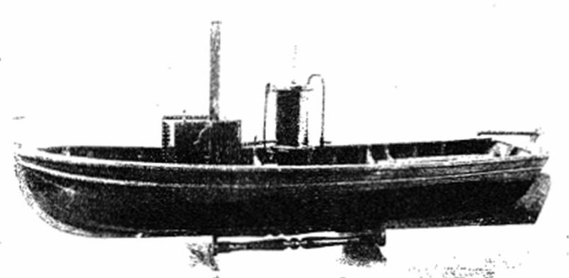 Model of Rumsey's Steamship