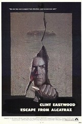 Movie poster for ESCAPE FROM ALCATRAZ