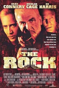 Movie poster for THE ROCK