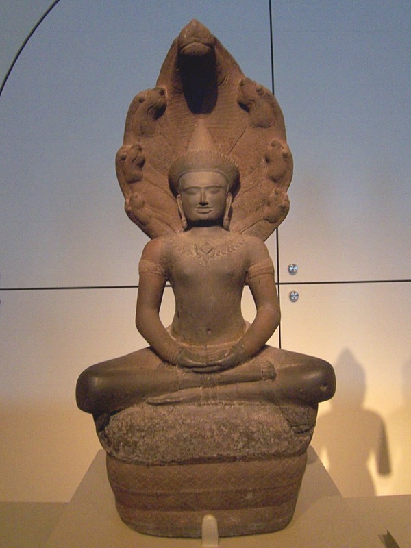 "12th-century Cambodian sculpture of Buddha". The Museum houses an irreplaceable collection of Asian art and artifacts and represents the largest non-property asset in the City of San Francisco with an estimated value of $5 Billion. 