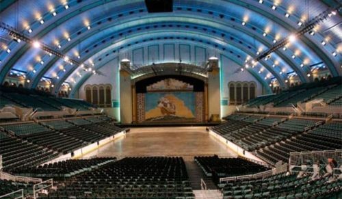 Boardwalk Hall: inside