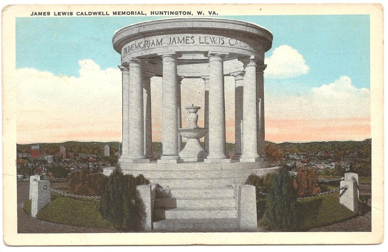 Postcard of the memorial