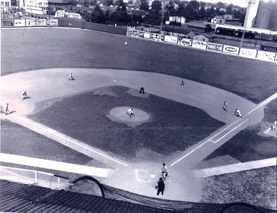 Photograph of the baseball diamond at Parkway Field