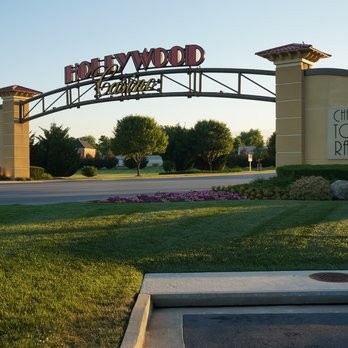 This is the entrance to the casino and race track.