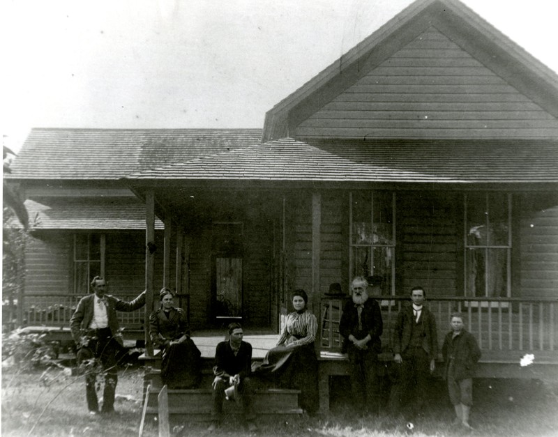 Daniel McMullen House, Largo, Florida, circa 1906. 