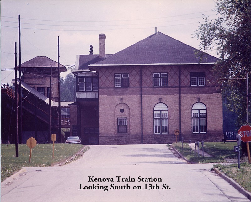 Looking south from 13th street. Image courtesy of the Kenova Historical Commission.