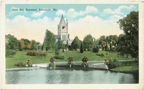 Vintage Post Card of Cave Hill