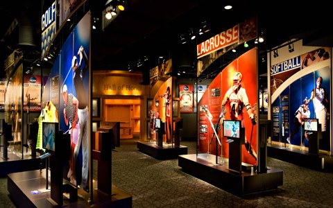 NCAA Hall of Champions Exhibit