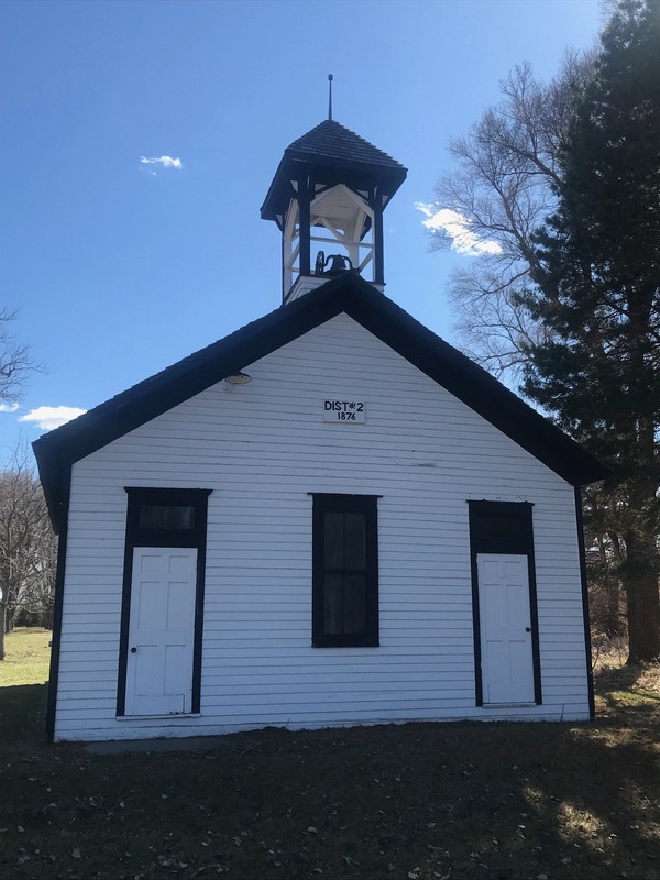 New Helena schoolhouse