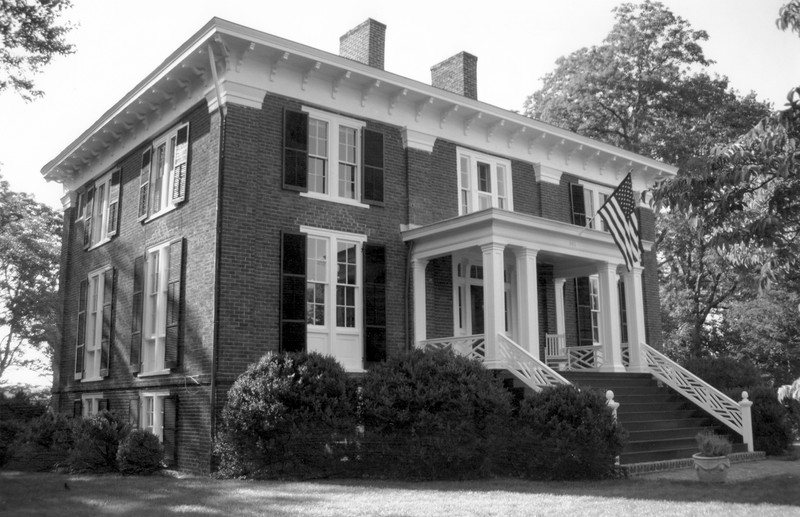 The photo used for the National Register Nomination:  Abell-Gleason House, Charlottesville