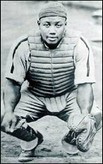 Josh Gibson, catcher for the Homestead Grays
