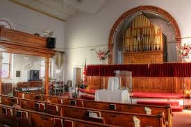 Interior of the church 