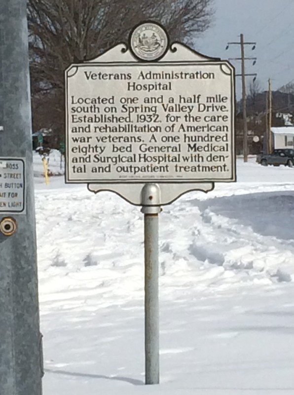 Huntington VA Marker, Huntington, WV