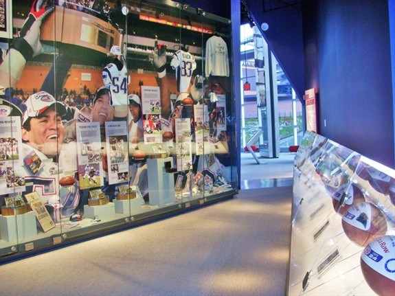 This sports history museum was established in 2007.