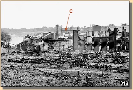 Closer look at the Tredegar Iron Works ruins