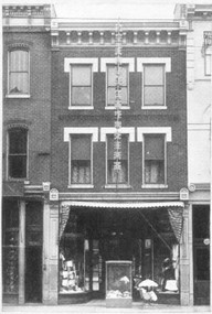 The bank when located on Broad Street.