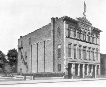 The first headquarters of St. Luke when located on St. James Street