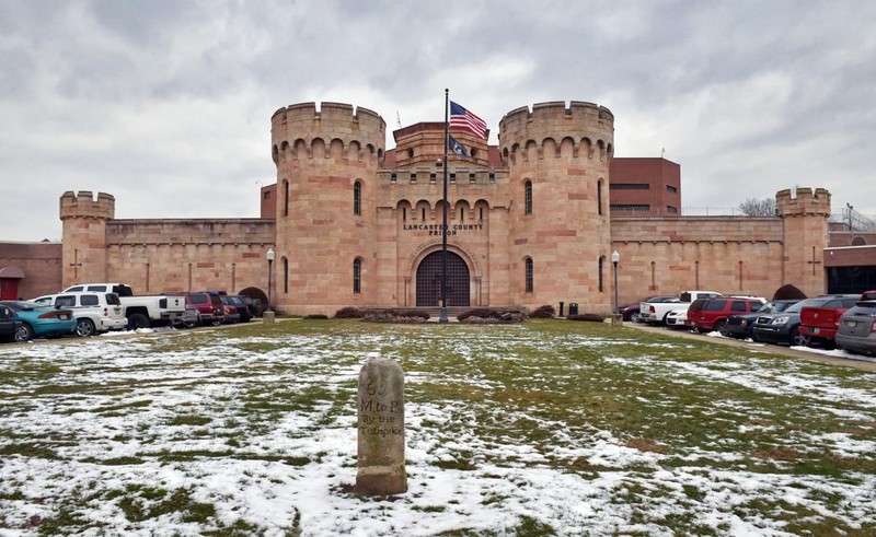 Lancaster County Prison, built from 1849-1851.