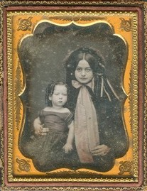 Mary Anna Randolph Custis Lee with son Robert E. Lee, Jr.